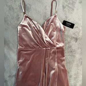 velvet lilac Guess dress